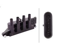 Bobina accensione HELLA 5DA 358 000-271 per FIAT PANDA (169_) 1.2 2010-2013