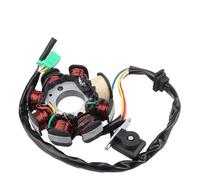 Bobina accensione Per 125cc GY6 49cc 50cc 110cc 150cc 139QMB 147QMD 152QMI 157QMJ Scooter Ciclomotore 8 Bobine Statore Bobina Di Accensione Magneto accensione moto