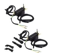 Bobina Accensione Per CB 650 750 900 12V 2 Pezzi Bobine Di Accensione + 4 Pezzi Cappucci Candele Set 21121-1174 21121-1001