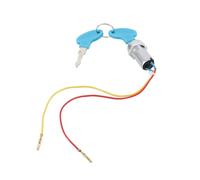 Bobina Accensione per Moto 1 Set 2 Fili Interruttore Accensione Chiave Cilindro Blocco Accensione Per Scooter Elettrico Accessori Motore Ciclomotore Moto Accessori Marca