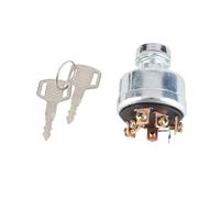 Bobina Accensione per Moto Per Kobelco SK200-3 SK200-5 SK120-5 Interruttore Avviamento Con 6 Terminali Escavatore, 2 Chiavi