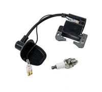 Bobina Accensione Per Motore Motocicletta Candela Per Quad A 2 Tempi 47 Cc E 49 Cc Accessori Per ATV E Moto Bobina Accensione Sostituzione(Black Set)