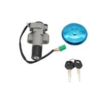 Bobina Accensione Per Suzuki GN125-2F GN 125cc 3 Fili Interruttore Di Accensione Moto Chiave Di Blocco Carburante Per Tappo Serbatoio Copertura