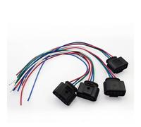 bobina accensione spina Compatibile Con A3 Per Quattro 2.0T 2005-2014 Per A8 4.2L 2004-2012 6 Pezzi Bobina Di Accensione Connettore Cablaggio Spina Ricambi Auto 4B0973724(With Wires)