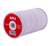 Bobina Apli di cordino elastico piatto 5 mm x 100 m - Facile da tagliare e annodare - Ideale per l'artigianato NEW
