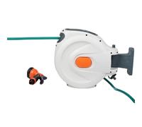 Bobina automatica per tubo di riavvolgimento retrattile per la pulizia del