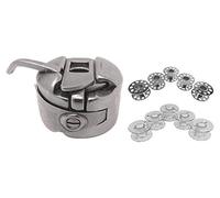Bobina Capsule + 5 bobine in metallo + 5 bobine in plastica per macchina da cucire Pfaff Hobby 301 303 307 309 317 340 342 350 351 370 380 382
