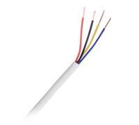 Bobina cavo allarme 4 conduttori Cu-ETP Classe 5 0.22mm - 100m CA4-500-H, Safire
