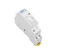 Bobina CC 12 V 24 V su guida DIN Contattore modulare CA domestico 2NO o 1NO 1NC TOCT1-25-Z TOMZN(DC 12V 2NO)