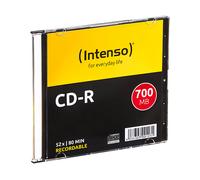 CD 8010 INT-S - CD-R Intenso, 700 MB/80 min, SlimCase da 10 pezzi