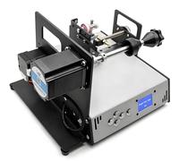 Bobina CNC desktop per filo smaltato e saldato, avvolgitore automatico digitale con memoria, allineamento automatico 120-900rpm, avvolgimento tubo cavo