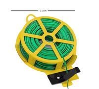 Bobina con Filo di Ferro Plastificato Verde 25 metri o 50 metri per Legatura