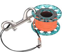 Bobina da dito in plastica resistente, 30 m, 4 colori, accessorio subacqueo leggero con clip a scatto in acciaio inossidabile per grotte e immersioni tecniche Lavorazione durevole