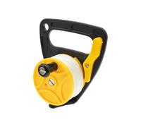 Bobina da immersione con cricchetto, bobina da immersione per kayak, ad alta visibilità, retrattile, bobina da 45,7 m, per esplorazione di grotte e relitti