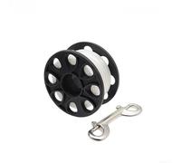 Bobina da immersione in nylon da 30 m e 50 m, con doppio gancio in acciaio inossidabile, per immersioni subacquee e snorkeling, boe per l'implementazione subacquea e divi di relitti (30 m)