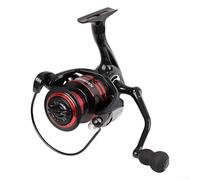 Bobina da pesca in metallo per modelli DAIWA 10 + 1 cuscinetti schermati, ingranaggio d'acqua dolce salata con blocco anti-ritorno e bobina in alluminio pronta per l'intrecciatura (NX4000)