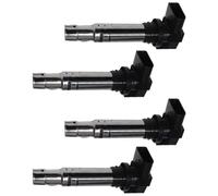 Bobina d'accensione Compatibile con per Tiguan per 5n per 1.4Tsi per 4motion 2007 2008 2009 2010 2011 2012 2013 2014 2015 2016 2017 2018 4 Pezzi Bobina di Accensione per Auto