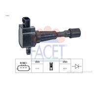 Bobina D'accensione Facet 9.6414 Oe Equivalent per Mazda Hitachi