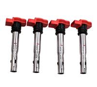 4X BOBINA D'ACCENSIONE for AUDI A4 (B6) TT TTS 8J GOLF V 2.0 FSI 06D905115 AWA