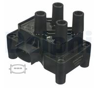 Bobina d'accensione per FORD MAZDA VOLVO 121 2 COUGAR ESCORT ESCORT CLASSIC FIES