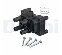 Bobina d'accensione per FORD MAZDA VOLVO 2 C-MAX C30 FIESTA FOCUS FOCUS C-MAX FU