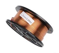 Bobina d'aria 4N rame 1,2 mm 3,0 mH per audio crossover induttore in rame privo di ossigeno 60 mm Ø per altoparlante hifi audio bobina acceleratore 3,0 mH 0,77R avvolto CNC preciso (3,0 mH 0,77R)