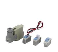 Bobina Della Testa Pilota Dell'elettrovalvola Serie SY For SY5120-5LZD-01 SY3120-5GZD-M5 SY5120-5MZD-01 SY5120-5D-01(Yellow)