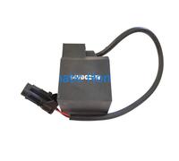 Bobina Della Valvola Solenoide Di Sicurezza Pilotata For Escavatore Idraulico R210/215/225/275/305/335-7-9, Diametro Interno 13 Mm, Altezza 39 Mm(DC12V with Wire)
