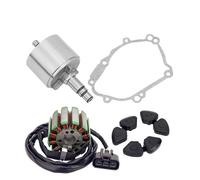 Bobina Dello Statore Per Moto, Rotore Del Volano, Guarnizione Dello Statore Del Magnete In Gomma Per Y&amaha YZFR1 2004-2008 FZ8 FZ8N FZ8S Guarnizione della base del cilindro della motocicl(Type A)
