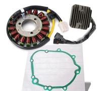 Bobina dello statore Statore motocicletta Regolatore di tensione della bobina dello statore con guarnizione adatto per Suzuki GSXR600 GSXR750 GSX-R750 2006 2007 2008