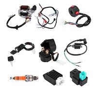 Bobina di accensione 50 70 90 110CC CDI, cablaggio elettrico completo Bobina di cablaggio Sistema di accensione Gruppo cablaggio Set cablaggio ATV Avviamento elettrico QUAD con unità CDI Racing a 5 pi