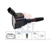 Bobina D'accensione Facet 9.6499 Oe Equivalent per Audi Seat Skoda VW Cupra