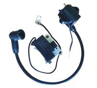 Bobina di accensione ad alta tensione adatta for 1E40F -3 1E40F-3Z 1E40FP-3Z 42CC 47CC 2.8HP Spruzzatore 3WF-3 3WF-2.6 650 Zaino Power Mist-spolverino(Red)
