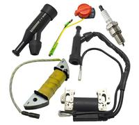 Bobina di accensione adatta for GX160 GX200 5,5 HP 6,5 HP GX 160 200 Interruttore di arresto Candela Motore tosaerba Parte