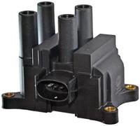 HELLA 5DA 193 175-411 Bobina d'accensione, 12V, 3a... poli, Bobina d'accensione blocco, avvitato