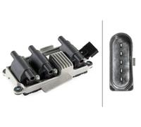 Bobina di accensione Bobina d'accensione blocco 5DA 358 057-291 HELLA per AUDI