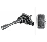 Bobina di accensione cavità candela 5DA 358 057-831 HELLA per MITSUBISHI COLT V