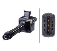 Bobina di accensione cavità candela 5DA 358 168-681 HELLA per PORSCHE BOXSTER