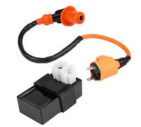 Bobina di Accensione CDI Kit, 2 Pezzi Bobina di Accensione DC CDI Box Kit per SYM Vento Scooter GY6 Engine 125CC 150CC