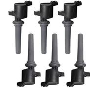 Bobina di Accensione Compatibile Con Ford Per Five Per Hundred 2005 2006 2007; Per Maverick 3.0 V6 24v Per Fwd 2001; 6 Pezzi Bobina Di Accensione Per Auto Bobine Di Accensione AJ5118100A