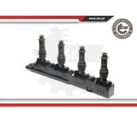 Bobina di accensione con cappuccio candela accensione 03SKV109 ESEN SKV per OPEL