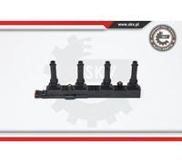 Bobina di accensione con cappuccio candela accensione 03SKV115 ESEN SKV per OPEL