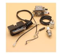 Bobina di accensione del carburatore, asta dell'acceleratore, filtro tubo flessibile carburante adatto for motosega 353 350 346 XP 345 340 503283210