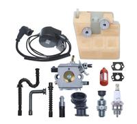 Bobina di accensione del carburatore, candela adatta for MS260 026 MS240 024 A Kit linea di impulso carburante F