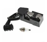 Bobina di accensione di ricambio per motoseghe SX62, SX66, MTM 62cc, Jon Cutter 45cc/52cc/66cc - Costruzione in metallo e plastica, Direct-Fit Spark Igni