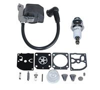 Bobina di accensione e candela adatte for kit di riparazione Hs45 Fs55 Fs38 4140 400 1308 Attrezzi da giardino a benzina