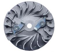 Bobina di accensione e volano magnetico, per motosega da 25 cc ad alta pressione con montaggio in metallo da 36 mm, per parte di ricambio con una sola mano (B)
