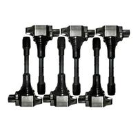 Bobina di Accensione per Automobile Compatibile Con Tiida Per Cube Per Altima Car Straight Boot Ignition Coil Pack 22448-EY00A 22448-ED000(6pcs)