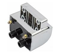 Bobina di accensione stile oem tardivo. 12 v, 4 ohm. cromo 80-84 shovel big twin