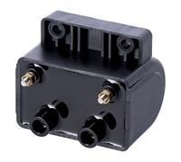 Bobina di accensione stile oem tardivo. 12 v, 4 ohm. nero 80-84 shovel big twin,